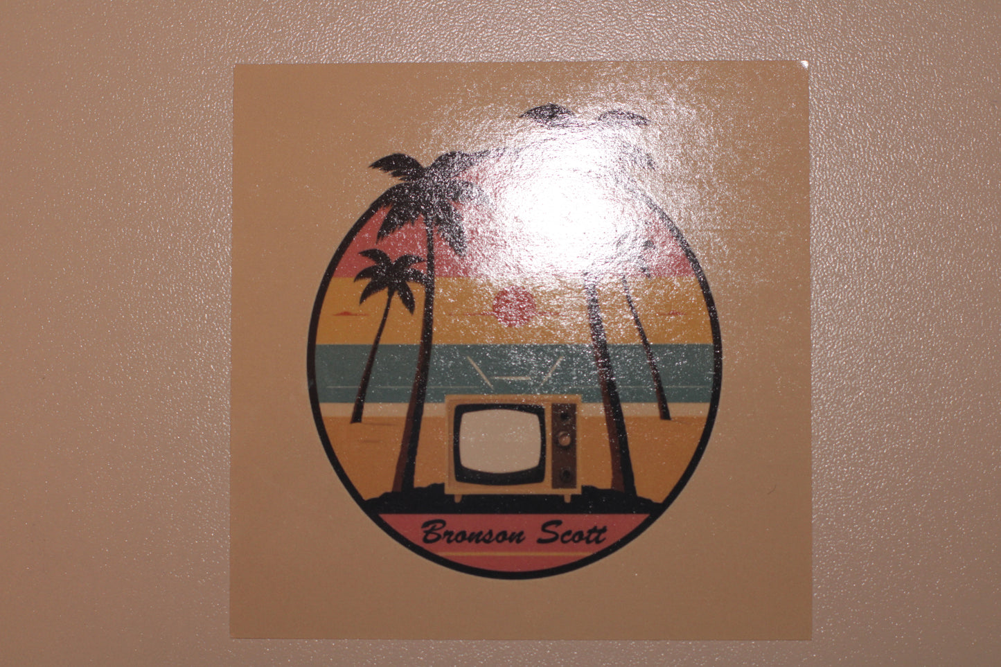 Bronson Scott Beach Day Sticker